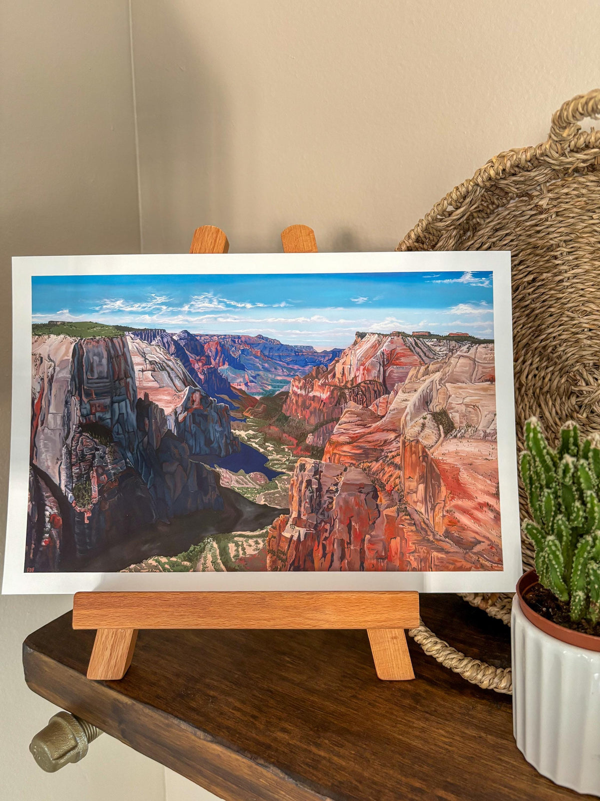 Zion National Park — Kissed by the Mountain Giclée Print — Zion National Park, Utah