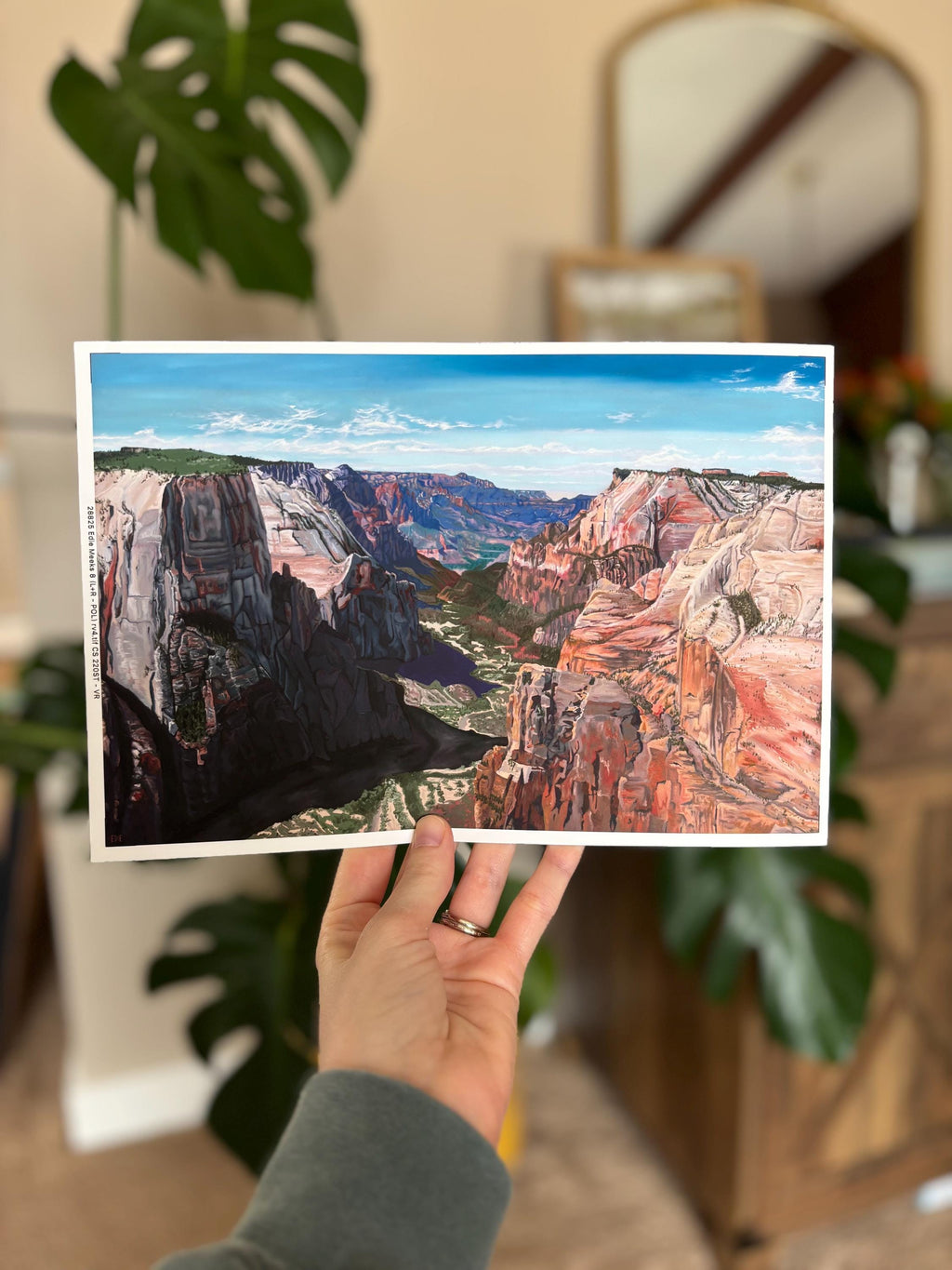Zion National Park — Kissed by the Mountain Giclée Print — Zion National Park, Utah
