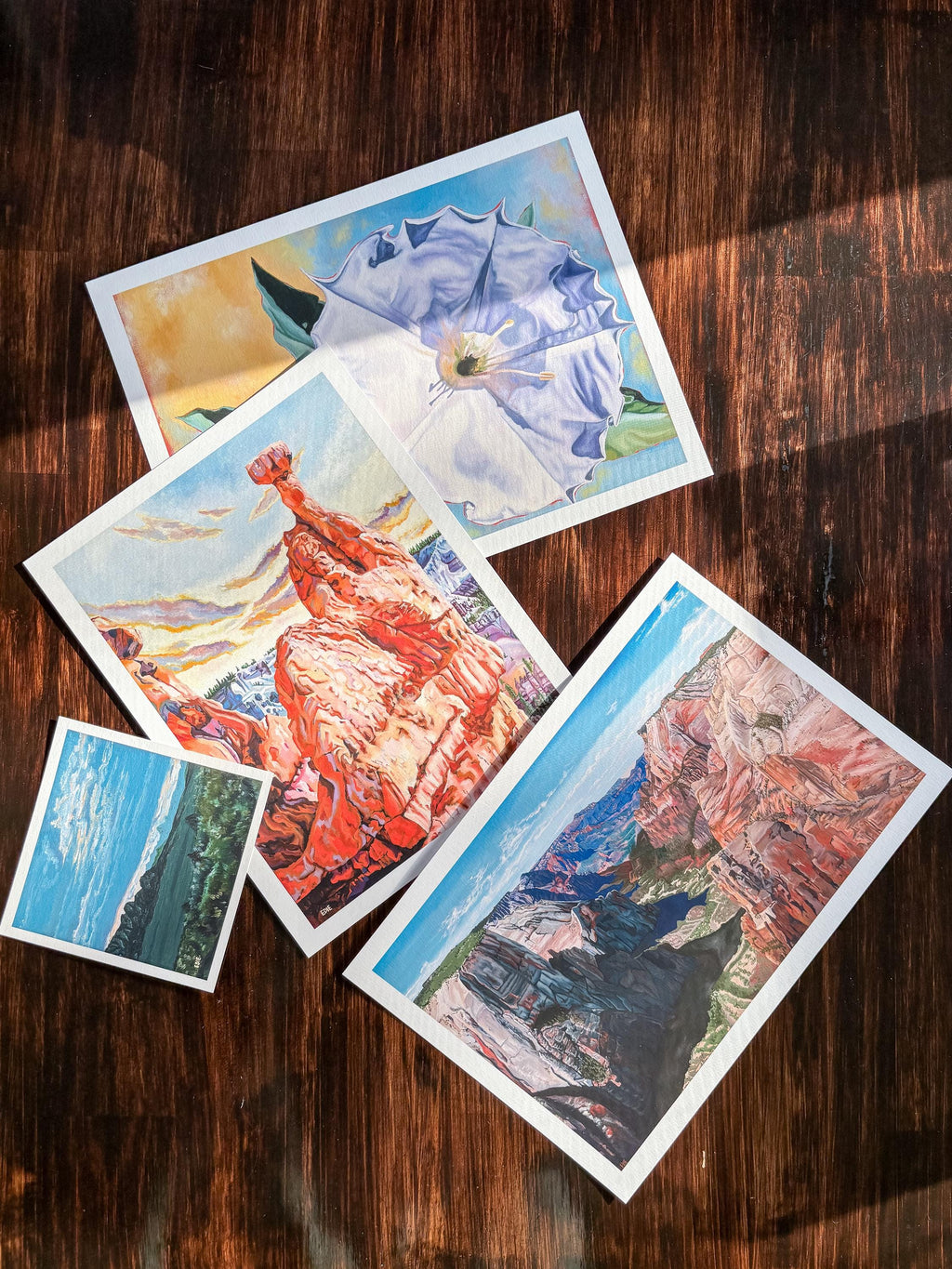 Sacred Datura Flower Giclée Print — Zion National Park wildflower