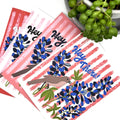Texas Southern Preppy Note Cards · Bluebonnet & Mockingbird