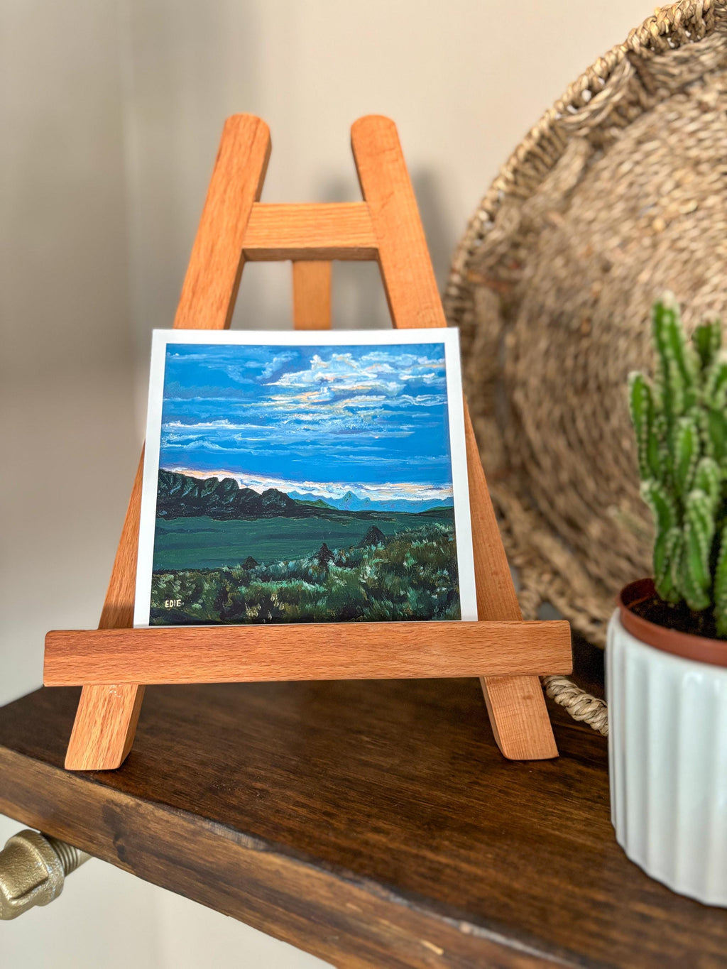 Mountain Sunset — It's Getting Dark Giclée Print — Utah mountain landscape