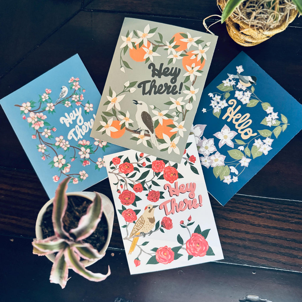 Florida Coastal Orange Blossom Greeting Card