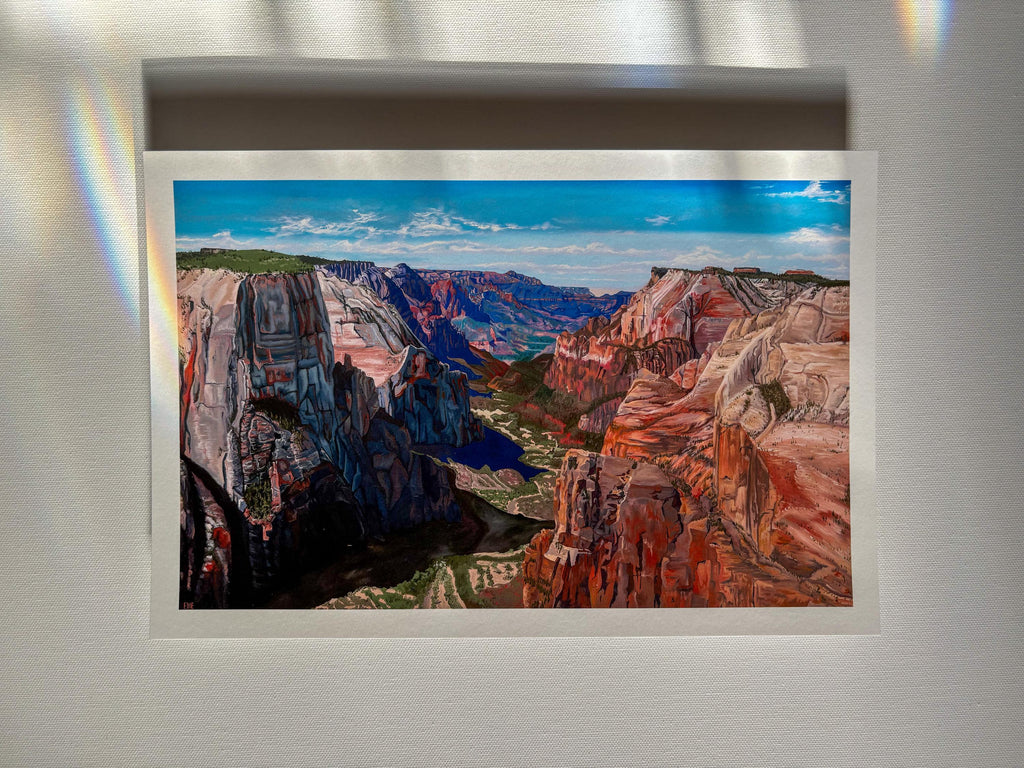 Zion National Park — Kissed by the Mountain Giclée Print — Zion National Park, Utah