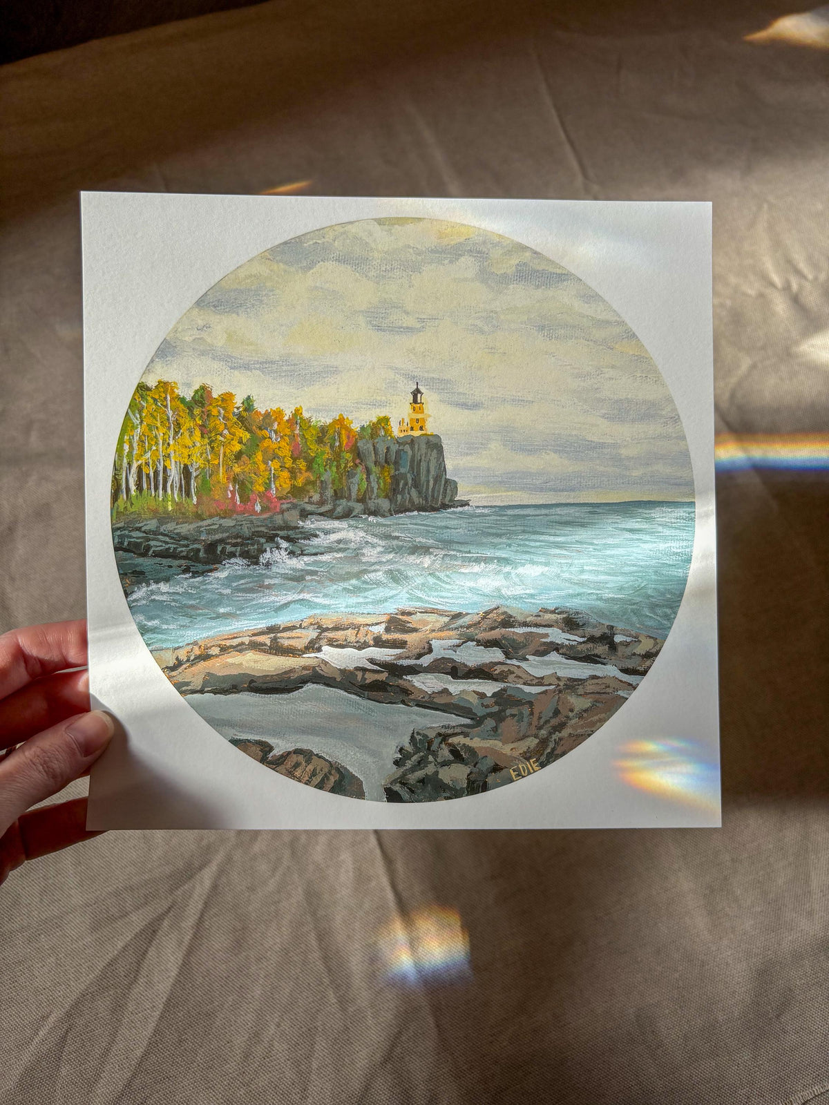Split Rock Lighthouse Giclée Print — Minnesota North Shore, Lake Superior