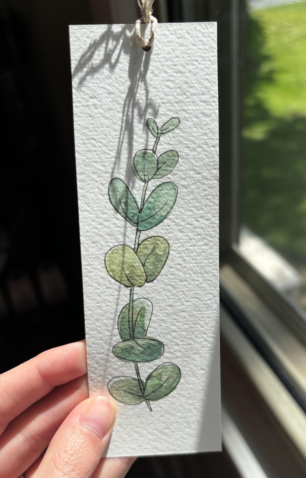 Hand-Painted Botanical Watercolor Bookmarks — Set of 3