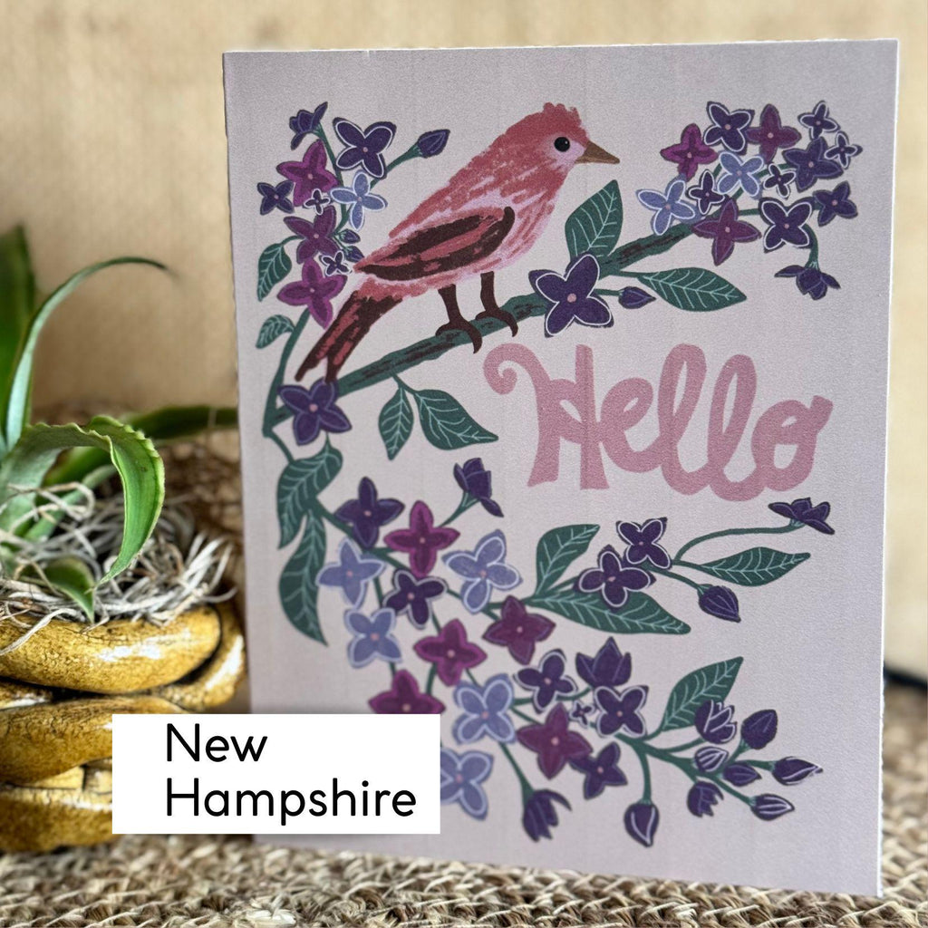 Northeast States Flower & Bird Card Collection — 12-Card Set